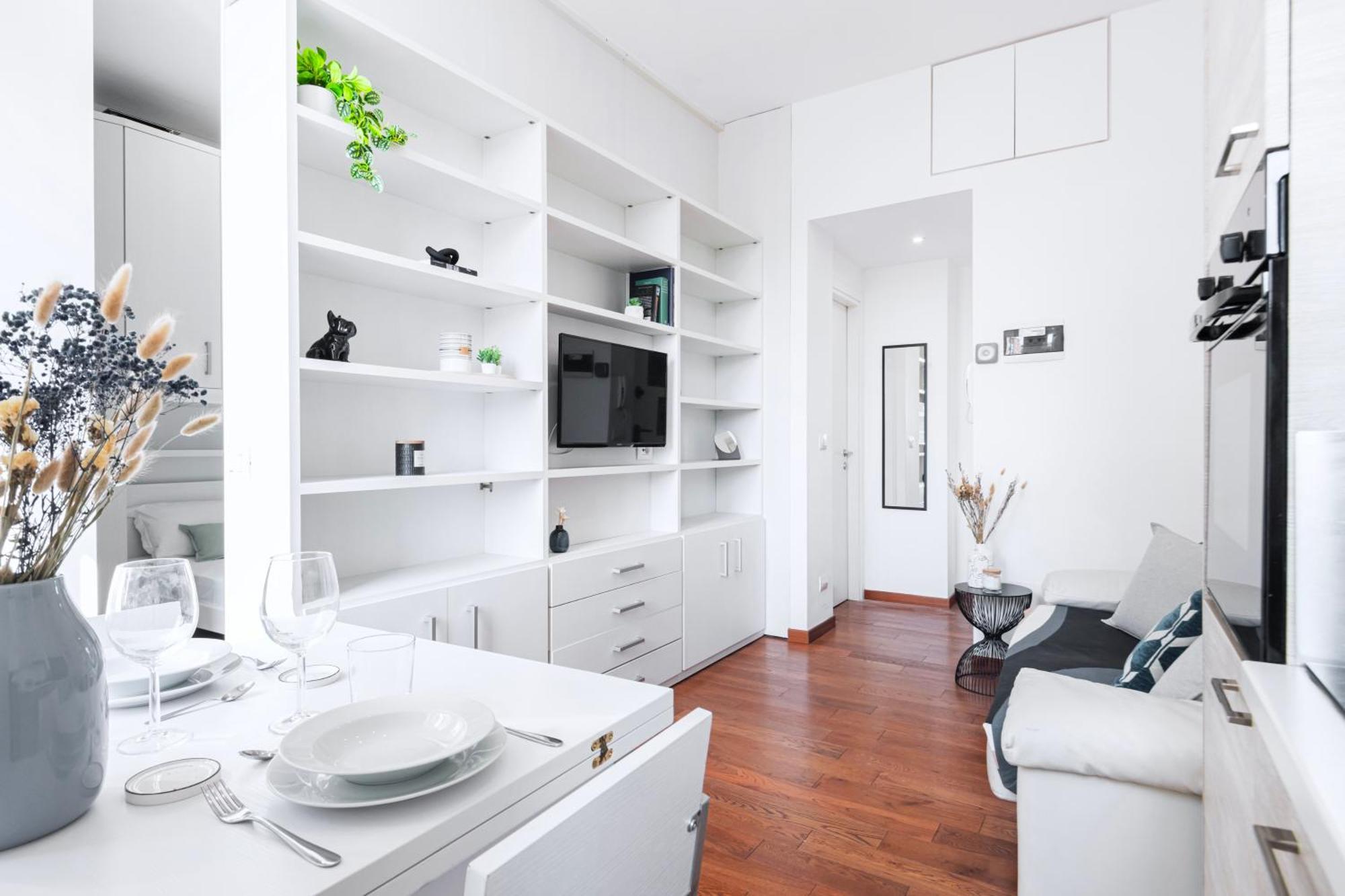 Nice And Cozy Studio In Porta Romana By Easylife 米兰 外观 照片